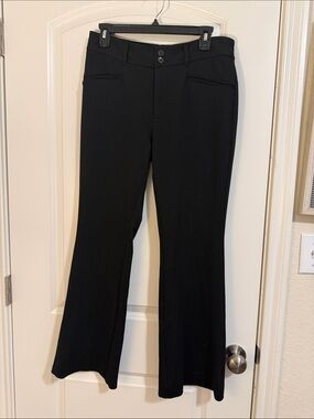 Anthropologie Black 'The Essential Trouser' Tailored Pants